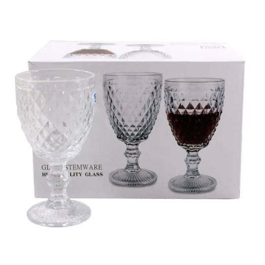 Набор бокалов для вина Interos 310 мл 6 штук BMR-00816LX