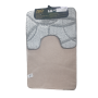 Набір килимків для ванних кімнат Classic 50x80+50x40 см Сірий CLC 202015