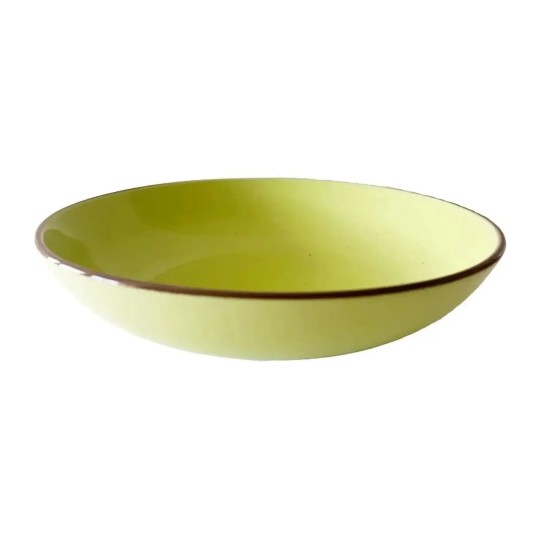 Тарелка суповая Limited Edition TERRA 20 см зеленая YF6037-5