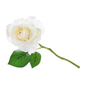 Декоративна Троянда на нозі BonaDI 31 см молочно-білий 709-508