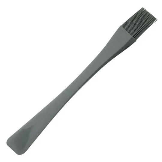 Лопатка кухонна Ringel Grey line з пензликом 2 в 1 26 см сірий RG-5128/6 (6884561)