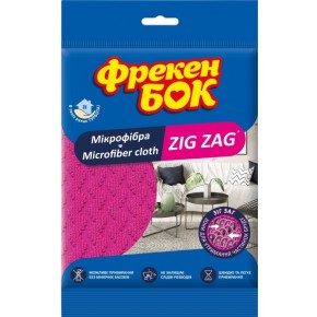 Салфетка для уборки микрофибра Фрекен Бок Zig Zag универсальная (18302590)