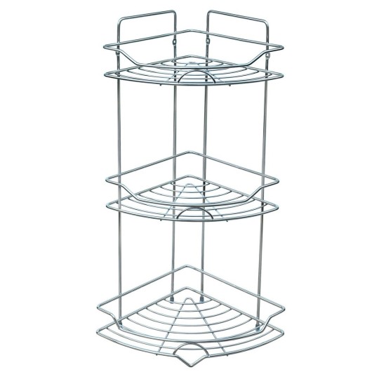 Полиця Lemax 3-х ярусна 255х255х560 мм (EBA-5004 S/S)