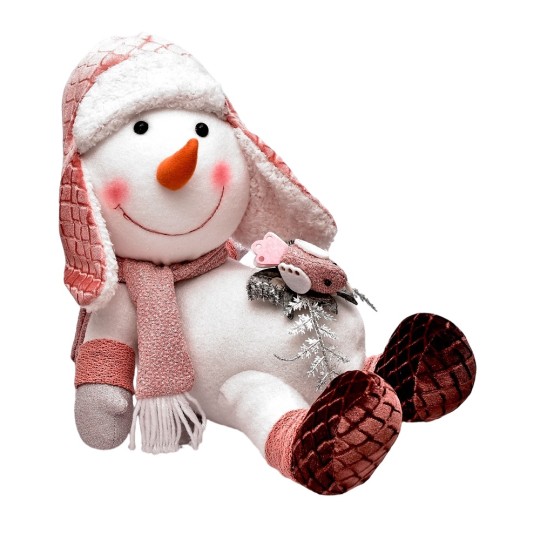 Фигура новогодняя Stenson Snowman 26 см R90740