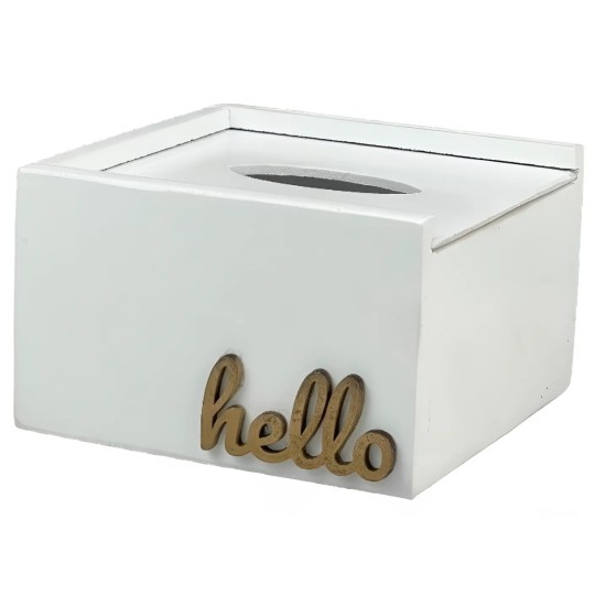 Серветиниця Miss Decor hello gold (D-4391)