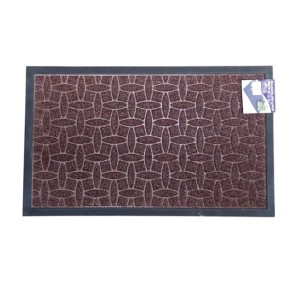 Коврик придверный Dariana Grass 45х75 см коричневый
