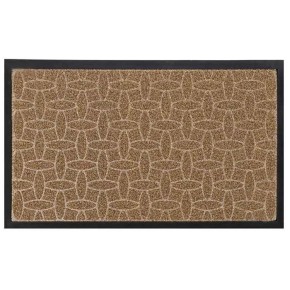 Коврик придверный Dariana Grass 60x90 см светло-коричневый