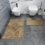 Набор ковриков Dariana Standard 60х100 + 60х50 бежевый геометрия