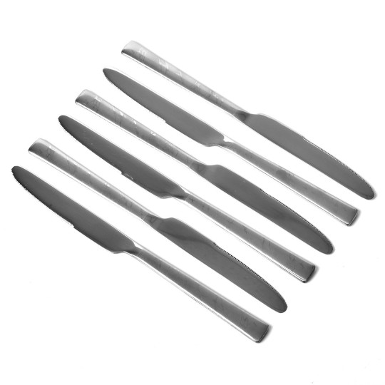 Набор столовых ножей Stenson Veins 6 штук R92144 (MPH041565)