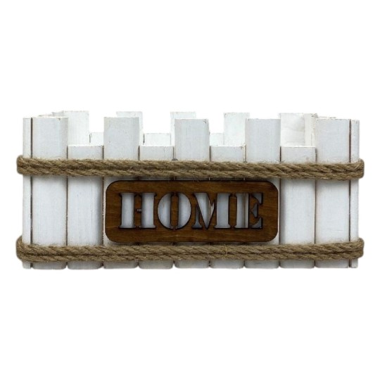 Кашпо Miss Decor Балкон home 40 см білий (W-5060)