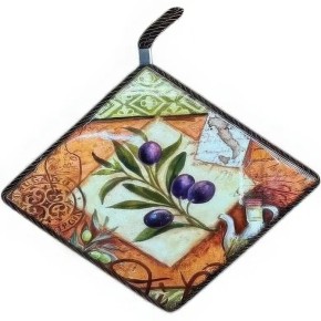 Подставка под горячее Limited Edition Olives 17х17 см (6990615)