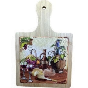 Доска разделочная Limited Edition Wine&Cheese 17х28 см (6990621)