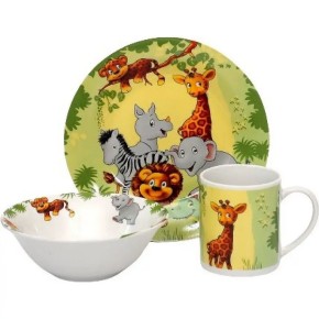 Набор детской посуды Limited Edition Jungle 3 предмета (6869937)
