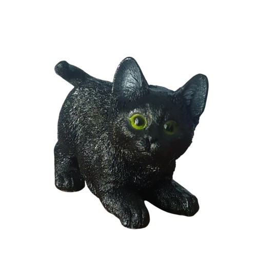 Декоративная фигура Котенок черный