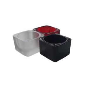 Свічник Uniglass квадратний 50.5 мм кольоровий Mix (36002CF95-TH12B2X158)