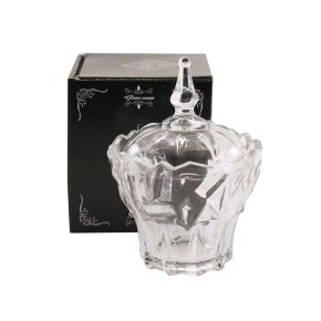 Цукерниця скляна 370 г, S505