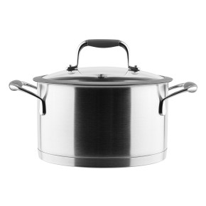 Каструля Vinzer Profi Series з кришкою 24 см (50185)