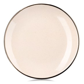 Тарілка обідня Ardesto Emilia Beige 27.5 см AR0726EBG