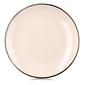 Тарілка десертна Ardesto Emilia Beige 20 см AR0719EBG