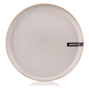 Тарілка обідня Ardesto Apulia Gray 26.6 см AR2927AG