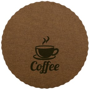 Серветка сервірувальна BonaDi Coffee 38 см коричневий (445-148)
