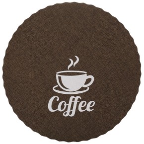 Серветка сервірувальна BonaDi Coffee 38 см коричневий (445-144)