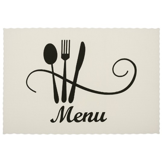 Салфетка сервировочная BonaDi Kitchen 29.5х45 см молочный (445-134)