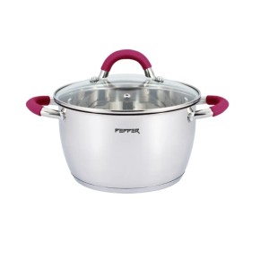 Каструля Gusto Begonia Pepper 20 см (PR-1111-20)