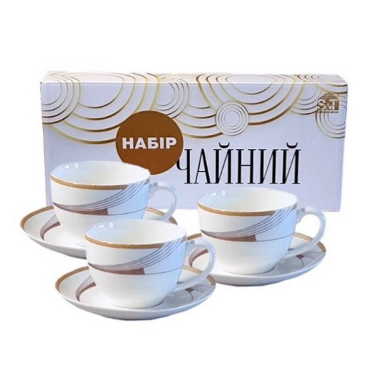 Сервиз чайный SnT Фабиан 12 предметов (1753-13)