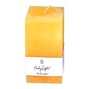 Свеча-призма Candy Light S07*15/1-2.7 (тыквенный)