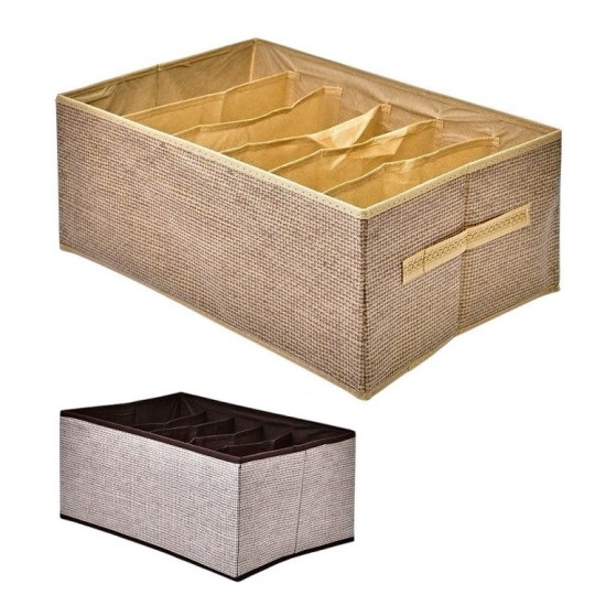 Коробка-органайзер Stenson на 6 відділень 44х30х20 см (R89765)
