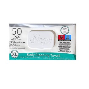 Вологі рушники Sleepy Body Cleaning Towel XL 50 штук (061175)