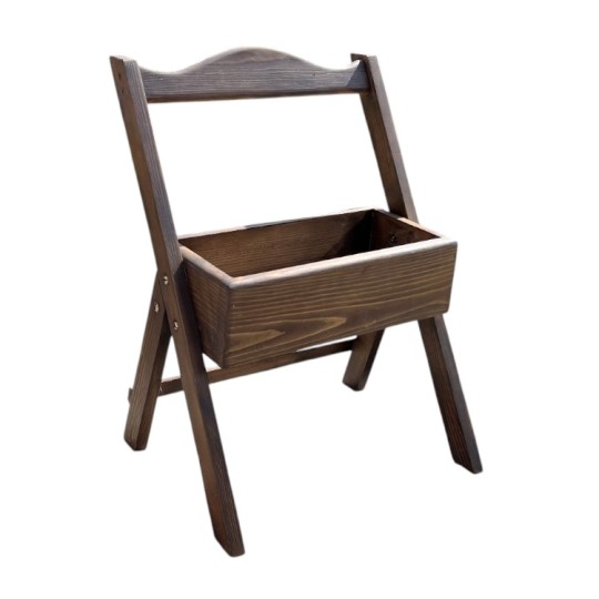 Подставка под цветы Miss Decor 1 ящик кипарис (D-5765)