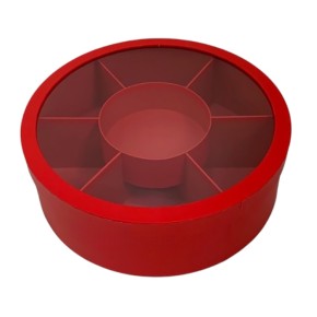 Подарункова коробка-менажниця UFO Red 35х11 см (W2658)
