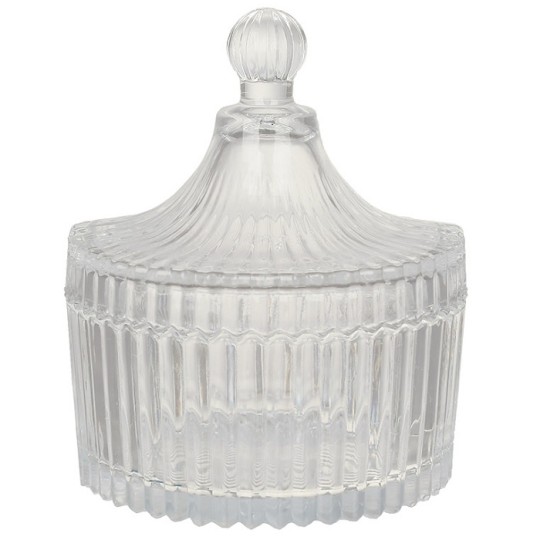 Цукорниця BonaDi Crystal 250 мл з кришкою (992-289)