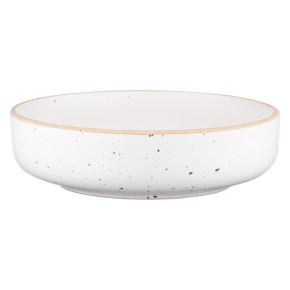 Тарілка супова Ardesto Midori 18.5 см 680 мл білий AR0118MW