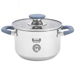 Каструля Krauff 3.7 л зі скляною кришкою 20 см 26-238-086