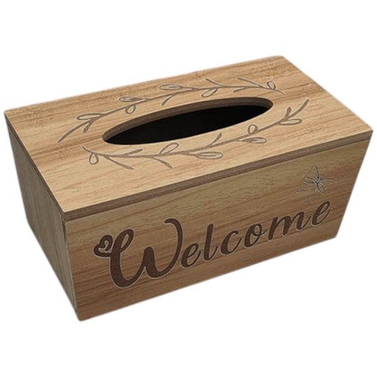 Серветниця Stenson Welcome 20х11х8 см R34129