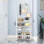 Вешалка-стойка для одежды и обуви 60х28х171 см WH9106-5 White