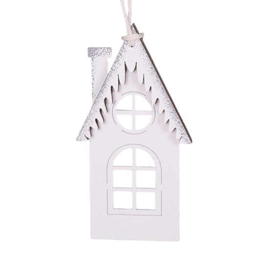 Ялинкова прикраса Decorize Хатка (4282)