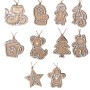 Ялинкова прикраса Decorize Печеня Мікс (3584)