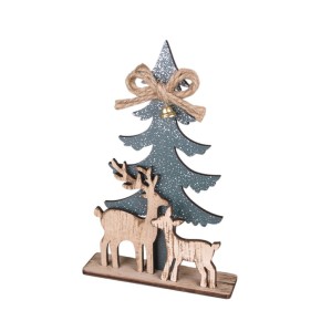 Статуетка Decorize Ялинка з оленями (3750)