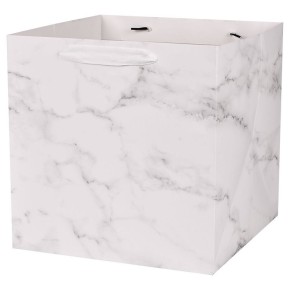 Пакет подарунковий Stenson паперовий L Marble R98831-L