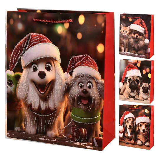Пакет подарунковий Stenson паперовий S Best friends R98337-S