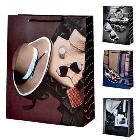 Пакет подарунковий Stenson паперовий M Style 3D R32946-M