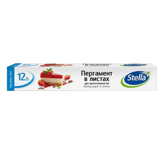 Пергамент Stella в листах 12 штук