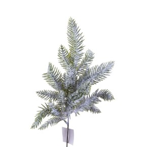 Декоративная ветка Decorize ель в блестках (6391)