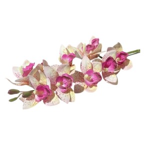 Декоративна гілка Miss Decor Орхідея рожева 78 см (vip2354/23) (K-481)