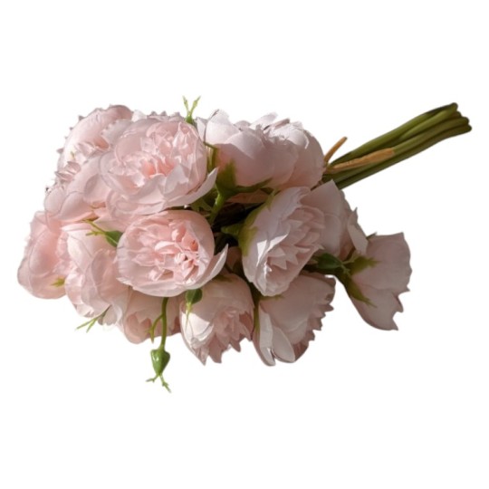 Декоративный букет Miss Decor Пионы персиковые 30 см (K-343)