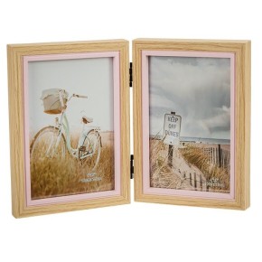 Фоторамка дерев’яна 24х17х1.5 см на 2 фото (DR6064*2-4*6)